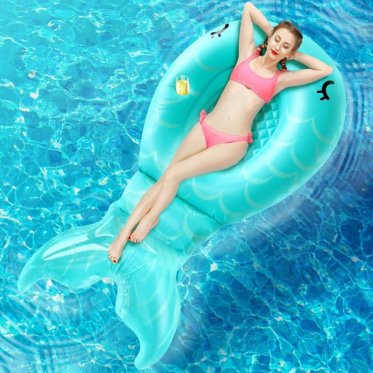 Pool Float,inflatable Mermaid Pool Float Floatie,for Kids Adults Women,summer Fun Water Toy - Sean - Codlins