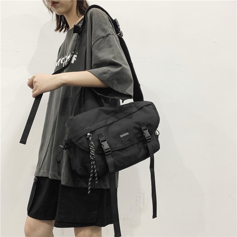 Japanese Large-capacity Hip-hop Function Shoulder Bag / Techwear Club / Techwear