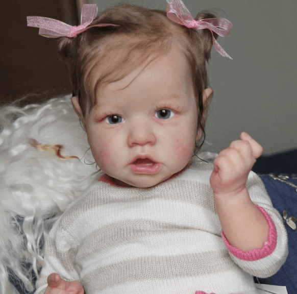 Mini Real Life Dolls Reborn Silicone Reborn Adorable Baby Doll12 inch Reina 2022 -Creativegiftss® - [product_tag]
