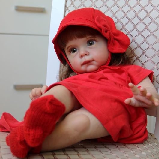  17'' Lifelike Reborn Baby Cute Girl Doll Isabel - Reborndollsshop.com-Reborndollsshop®