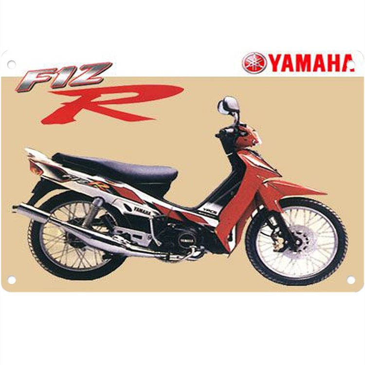 Yamaha F1Z Motorcycles - Vintage Tin Signs
