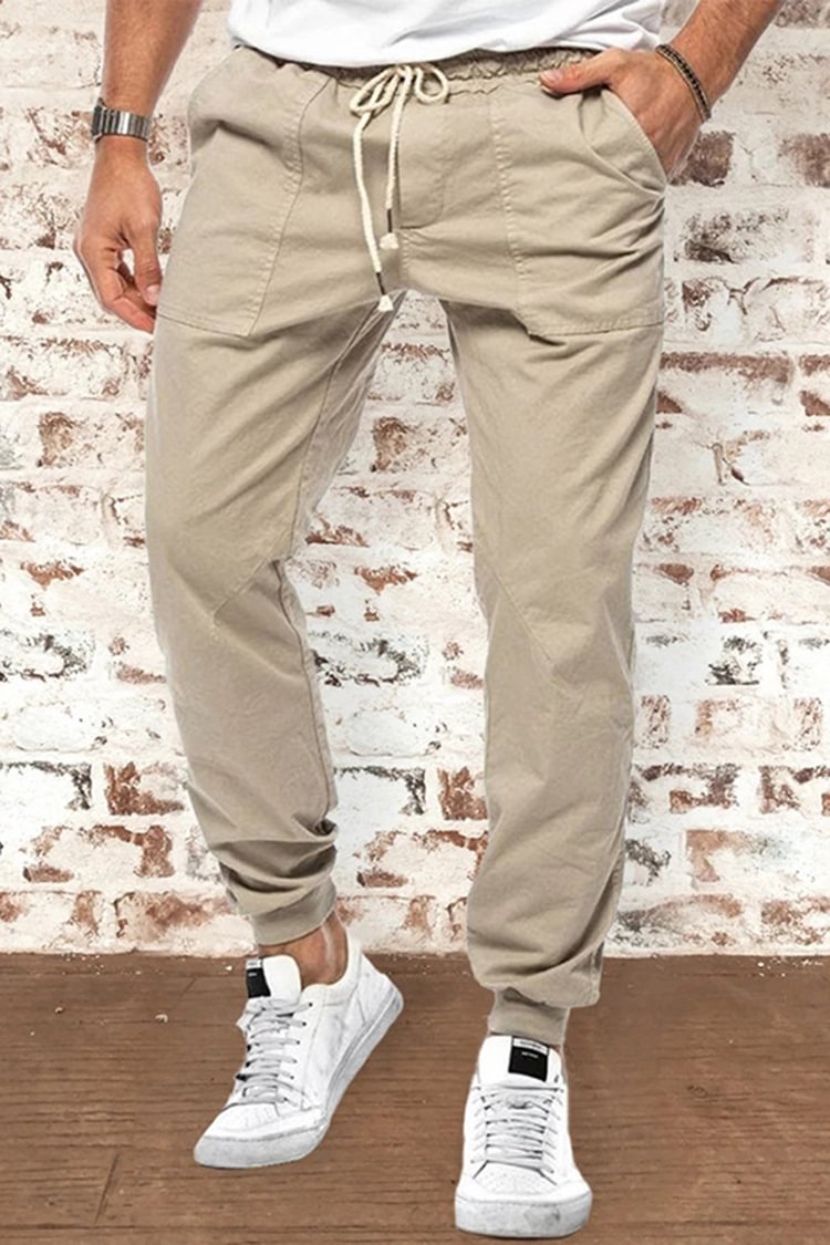 Tiboyz Casual Belted Outdoor Cargo Pants