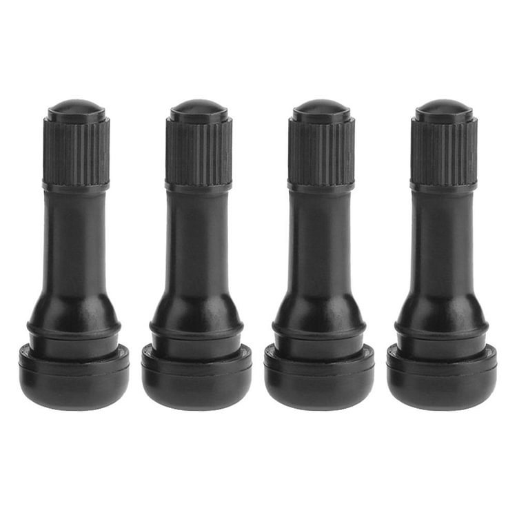 TR438 Snap-in Rubber Tubeless Tire Car Wheel Tyre Valves with Dust Caps