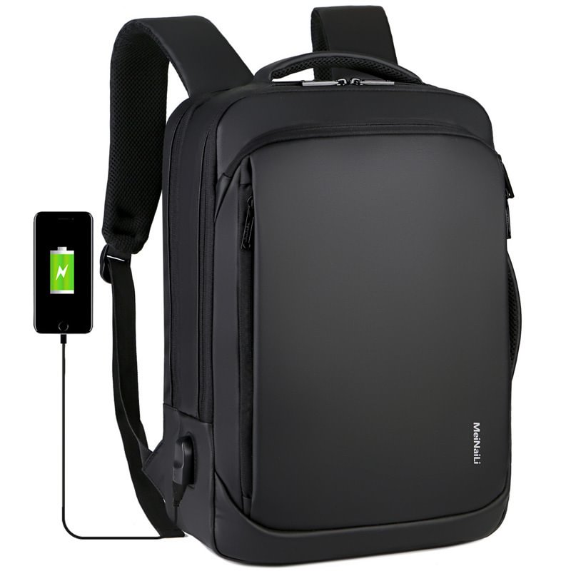 Mens Laptop Backpack Waterproof USB Charging Bags Travel Bagpack、、sdecorshop