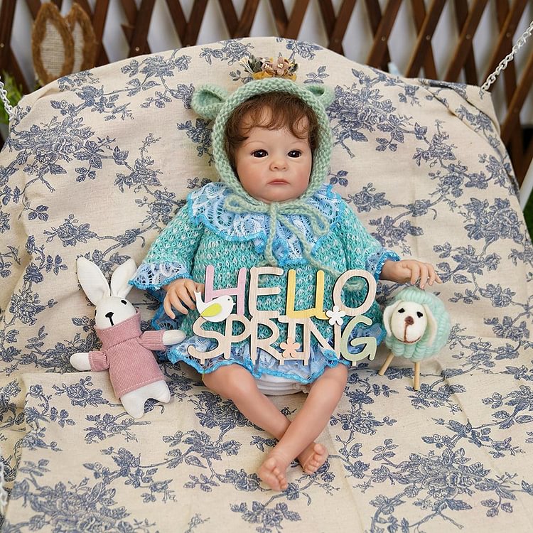  17 Inches Realistic Cute Baby Doll Named Chloe - Reborndollsshop.com-Reborndollsshop®