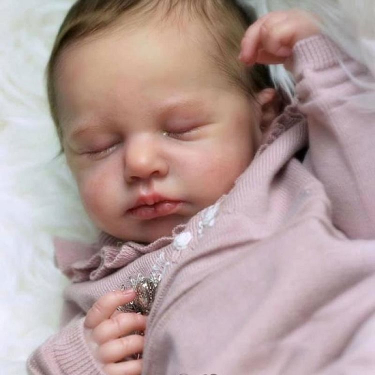 [Heartbeat Dolls][Kids Gifts 2022 Special Offer] 20'' Verena Truly Sleeping Weighted Reborn Newborn Baby Doll Girl - Reborndollsshop.com-Reborndollsshop®
