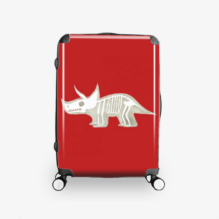 Triceratops taking Xrays, Jurassic World Hardside Luggage