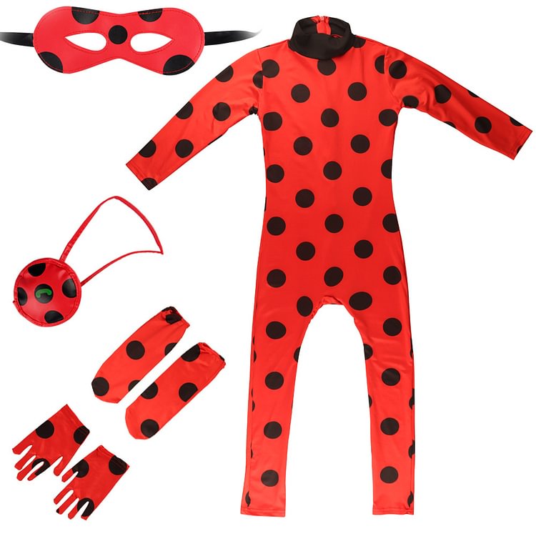 Halloween Miraculous Ladybug One-piece Costume