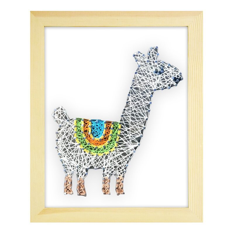 Llama String Art Kit-Ainnpuzzle