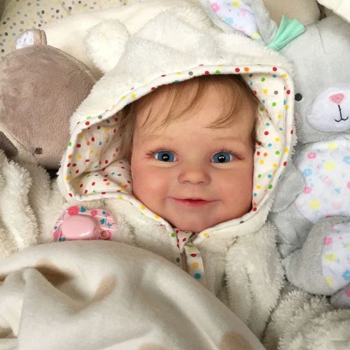 Real Lifelike Simulation Reborn Doll 20" Susie Fantastic Realistic Reborn Toddler Baby Girl 2022 -Creativegiftss® - [product_tag]