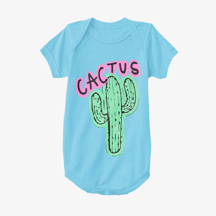 Hi I Am Cactus, Cactus Baby Onesie