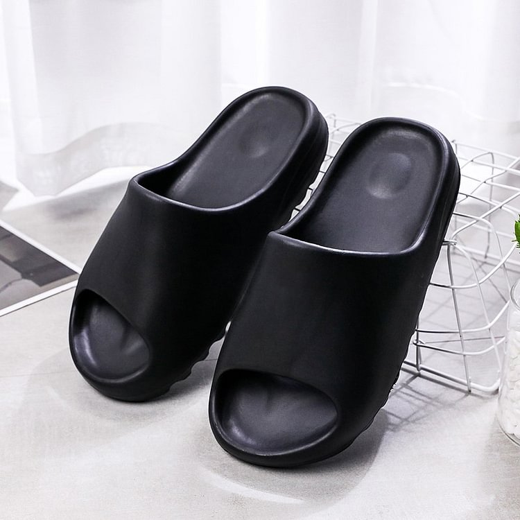 RUNSOON Unisex Slide Sandal Men Women Summer Slippers House Shoes for Adult Couples Indoor Outdoor