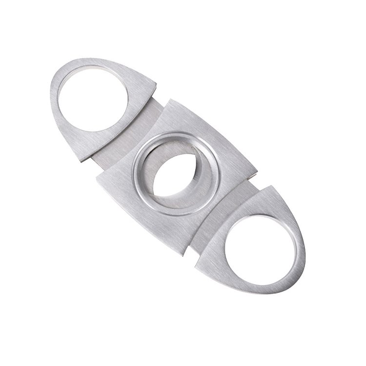 Cigar Cutter Guillotine Stainless Steel Double Blades Cigar Scissors Gift