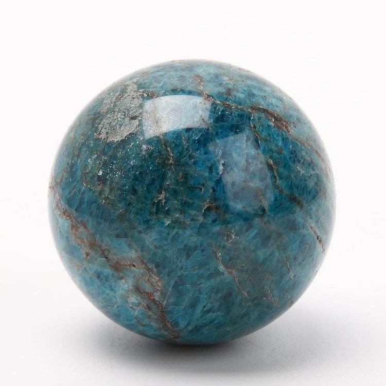 2.2" Blue Apatite Sphere Crystal wholesale suppliers