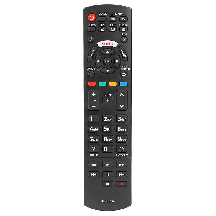 Smart LED TV Remote Control RM-L1268 for Panasonic Netflix N2Qayb00100