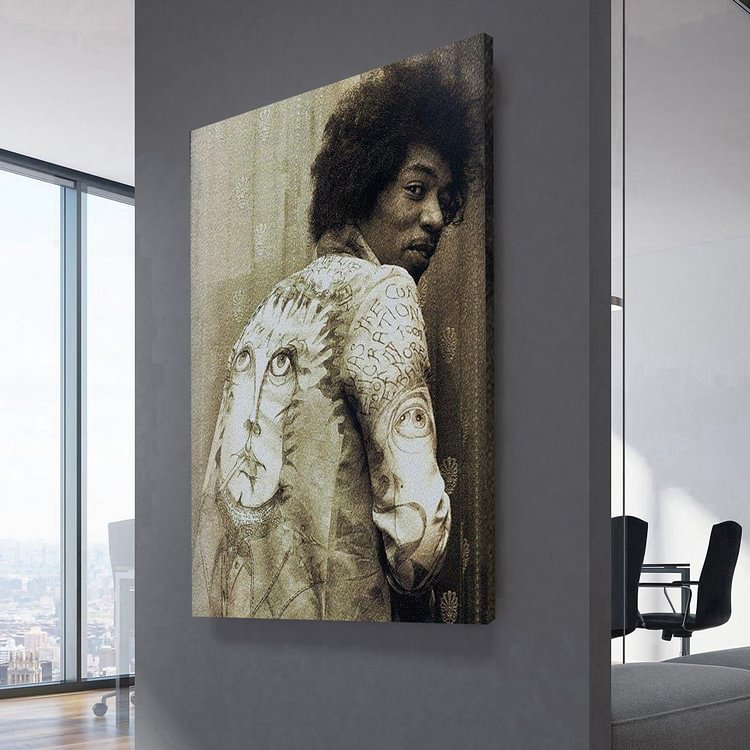 Jimi Hendrix Canvas Wall Art