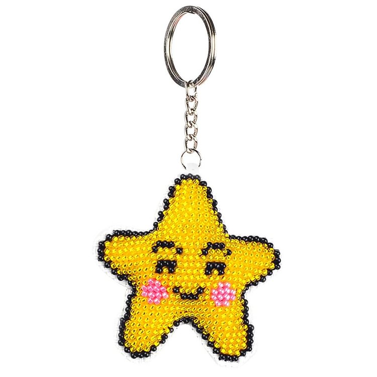 little stars - Stamped Bead Embroidery