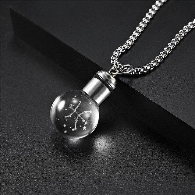 Glowing Luminous Constellations Bulb Pendant Necklaces-Mayoulove