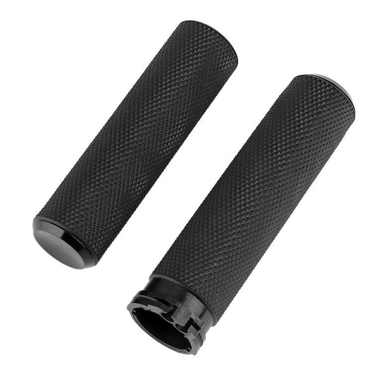 1 Pair 1in Motorcycle Handlebar Hand Grips for Harley Sportster Softail