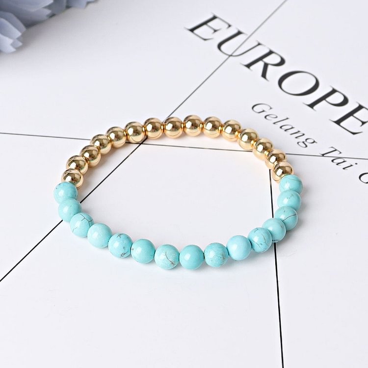 6mm Turquoise Crystal Bracelet Crystal wholesale suppliers