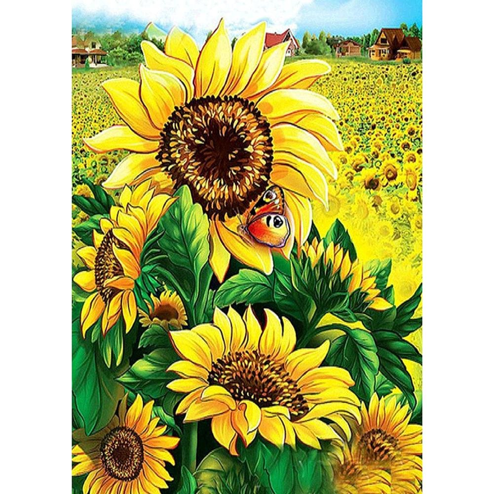Sunflower (z1311) Diamond Painting 30*40CM
