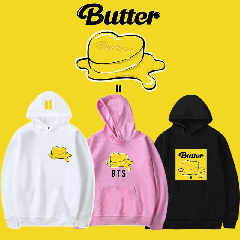 방탄소년단 Butter Album Creative Hoodie