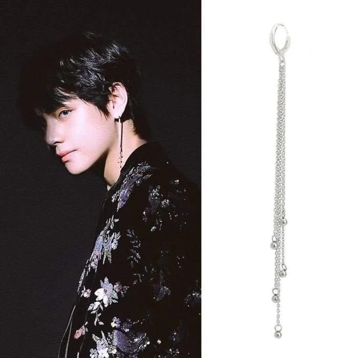 방탄소년단 Taehyung Singularity Fashion Chain Earring