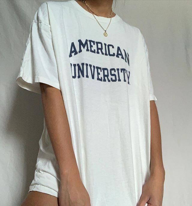 american university t shirt