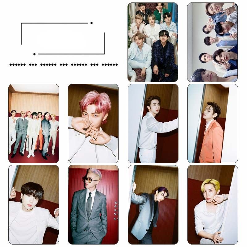 방탄소년단 Butter Album Photo Card Sticker