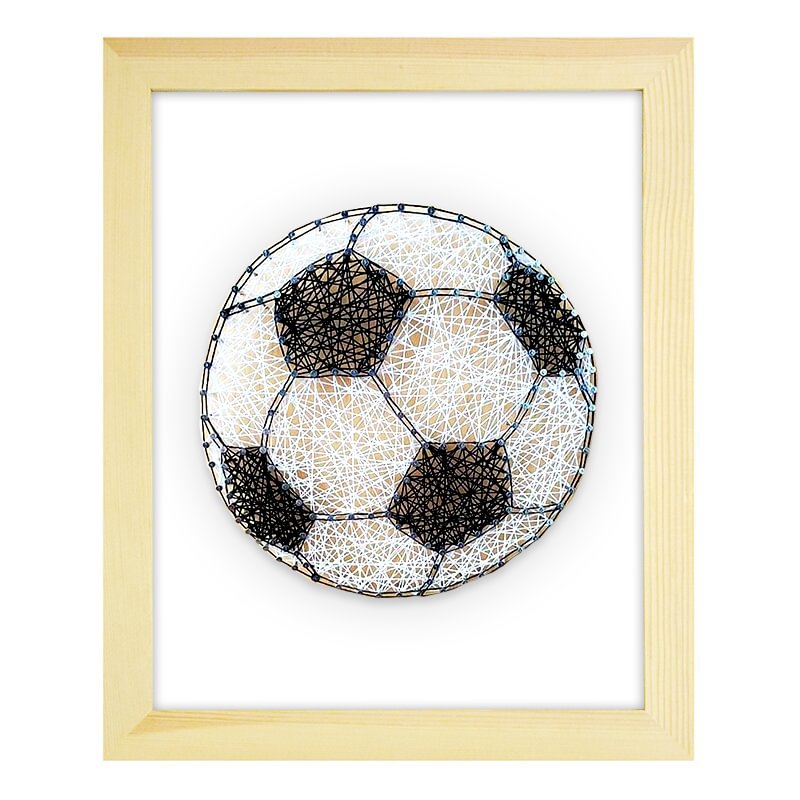Soccer Ball String Art Kit-Ainnpuzzle