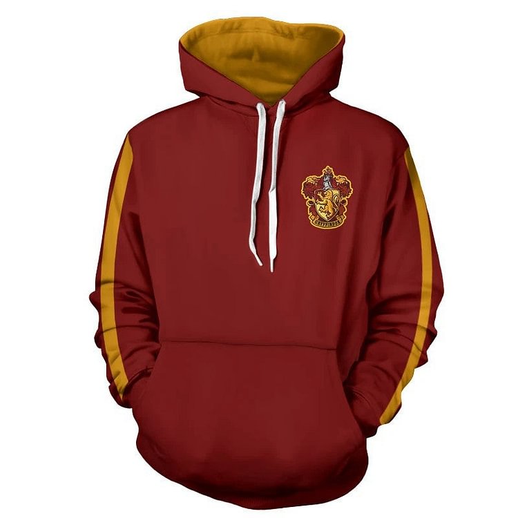 Mayoulove Harry Potter Ravenclaw Hufflepuff Cosplay Hoodie Sweater Hogwarts School Sweatshirt Coat Uniform-Mayoulove