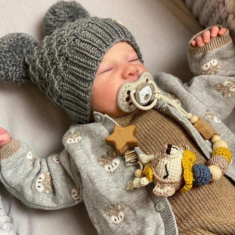  20'' Truly Look Real Sleeping Baby Doll Boy Named Claire with Bottle and Pacifier So Truly Real Newborn Dolls Best Gifts Ideas - Reborndollsshop.com-Reborndollsshop®