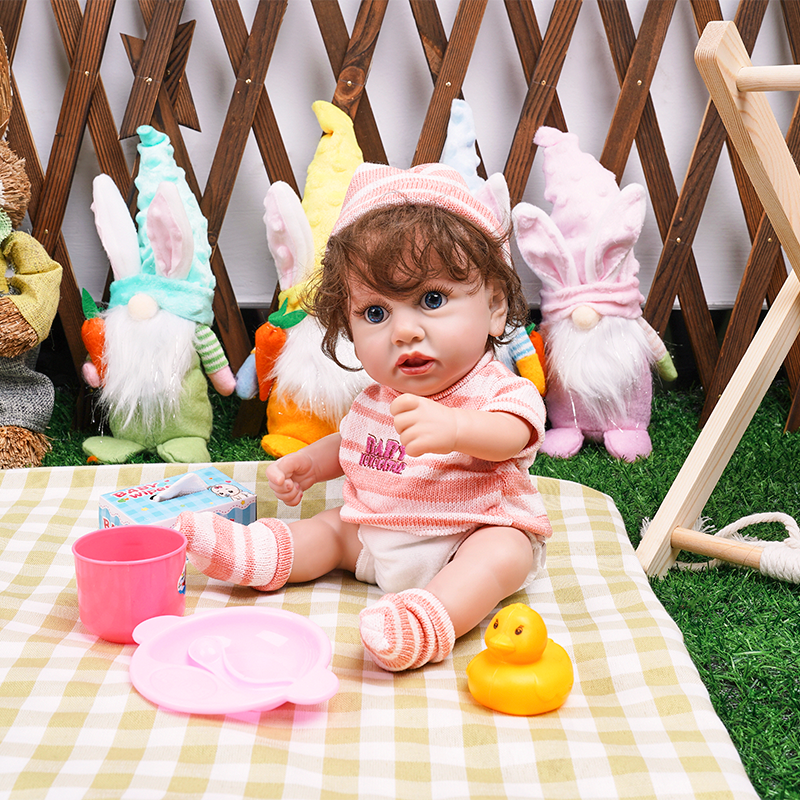  Little Sweetie® 12 Inches Happy Easter Baby Doll named Julia - Reborndollsshop.com-Reborndollsshop®