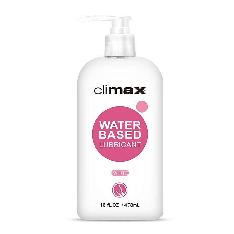 CLIMAX Water-Based White lube--16 oz