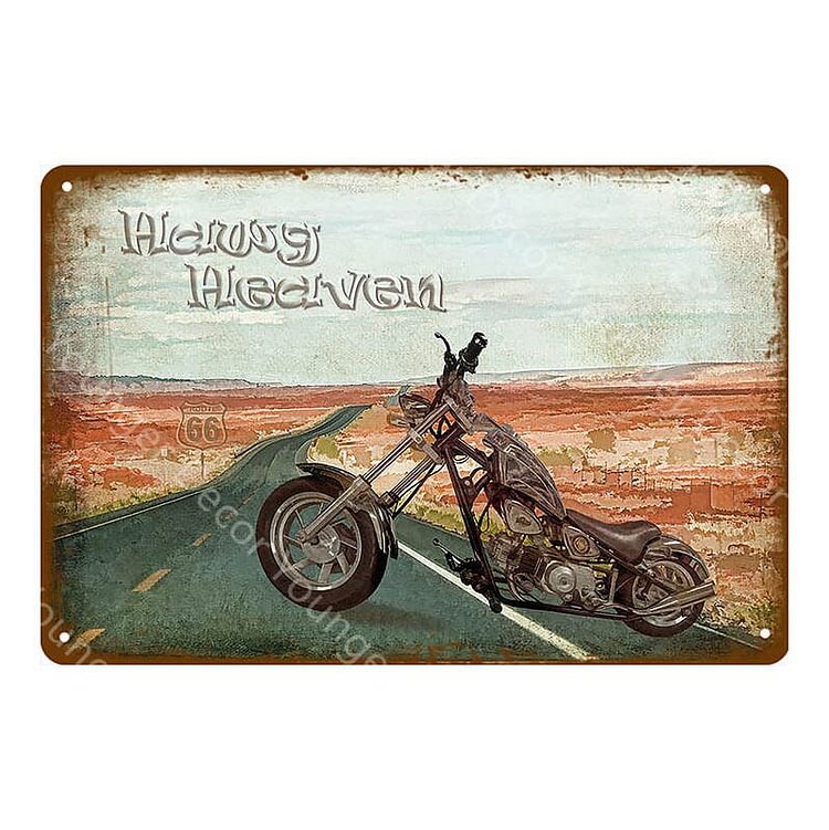 Motorbike - Vintage Tin Signs