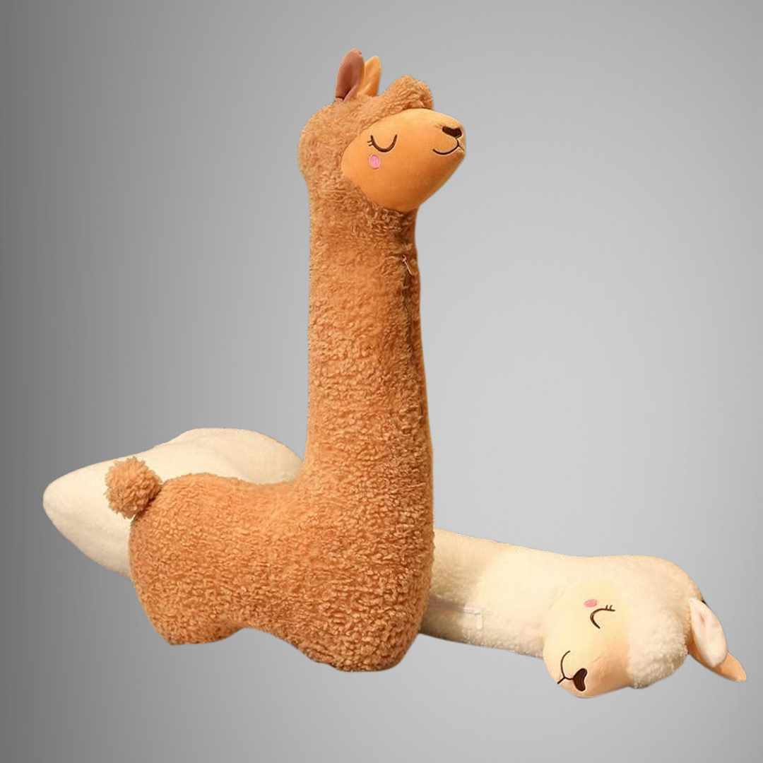 Large Soft Alpaca Plush Stuffed Pillow - vzzhome