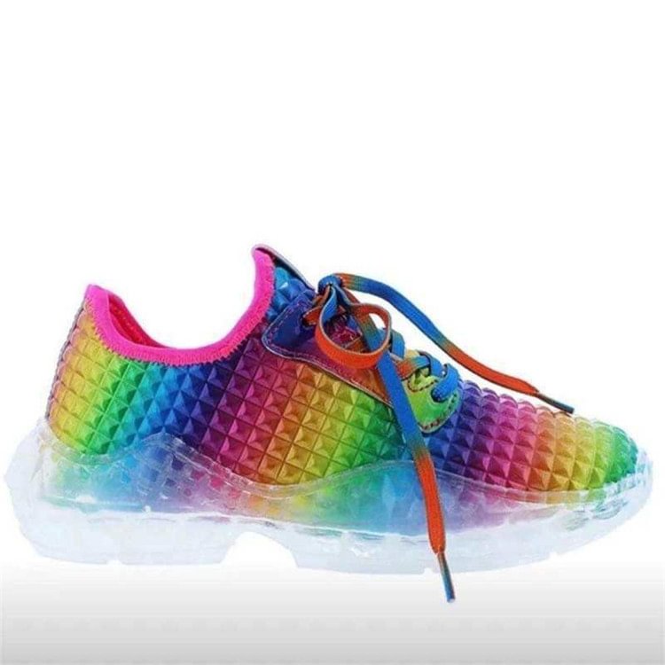Women's Pride Rainbow Casual Sneakers
