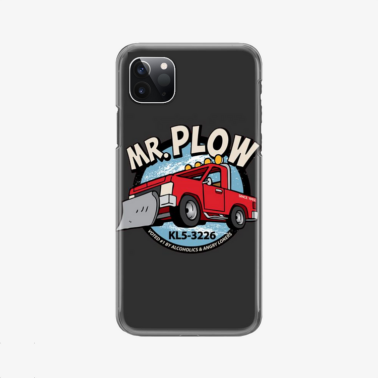 Mr Plow Truck, The Simpsons iPhone Case