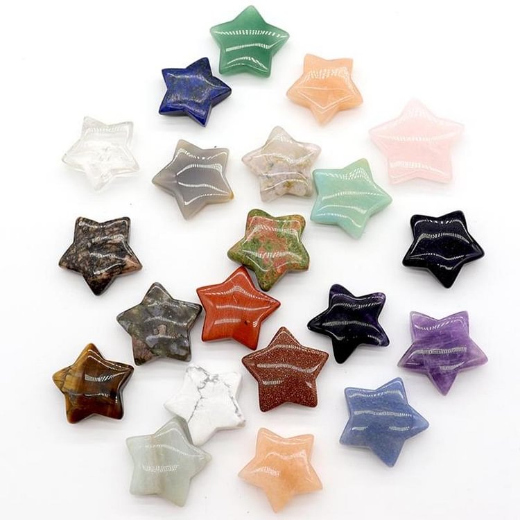 Healing Stones Crystals Star Shape Carving Crystal wholesale suppliers