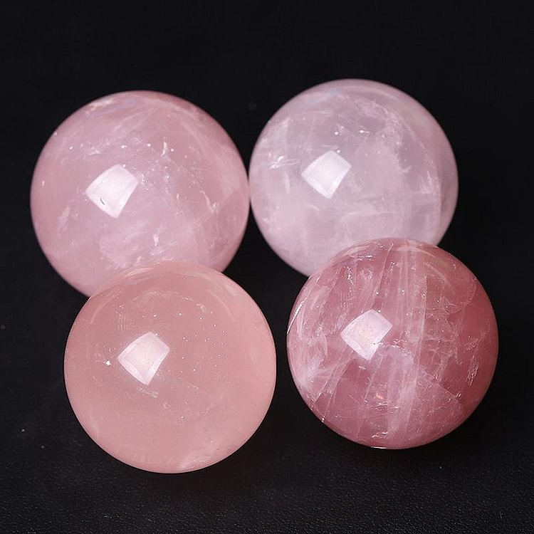 1.5" Rose Quartz Crystal Sphere Crystal wholesale suppliers