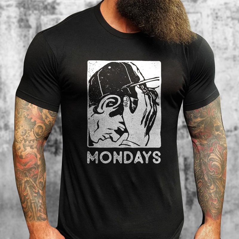 Livereid Mondays Printed Men's T-shirt - Livereid