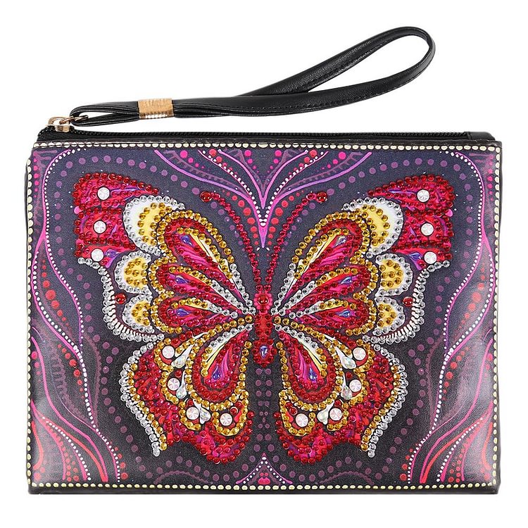 Butterfly-DIY Creative Diamond Wristlet Bag