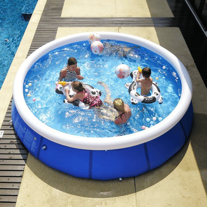 Family inflatable swimming pool for Adults Children Above Ground backyard swiming Pool Outdoor round pool、、sdecorshop