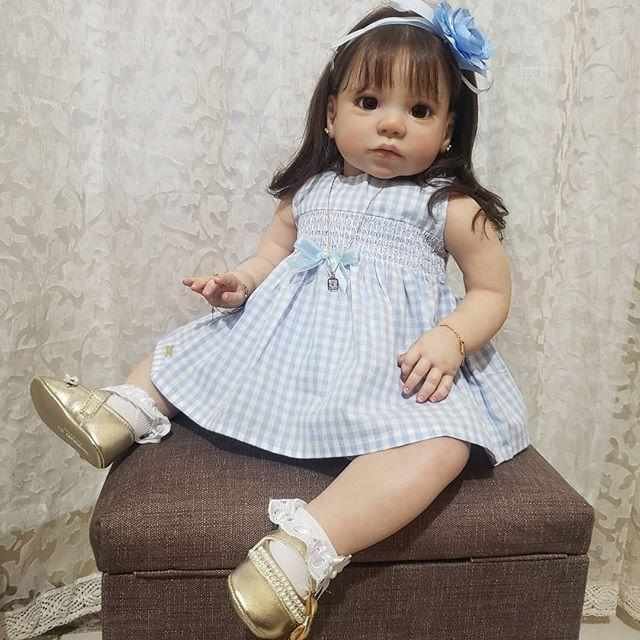 Lifelike 20'' Violet Reborn Baby Toddlers Doll Girl, Realistic Gift 2022 -Creativegiftss® - [product_tag]