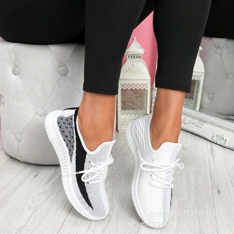 Women's Ladies Lace Up Mesh Casual Sports Sneakers Trainers Joggers Shoes