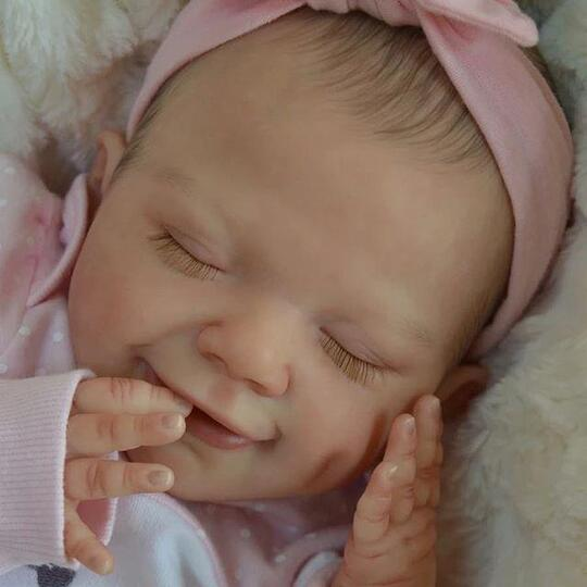 Full Silicone Reborn Babies 12'' Realistic Reborn Baby Girl Dolls