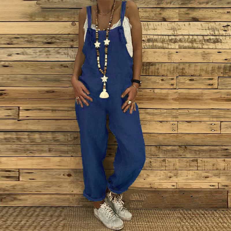 Women's Fashion Loose Casual Jumpsuit