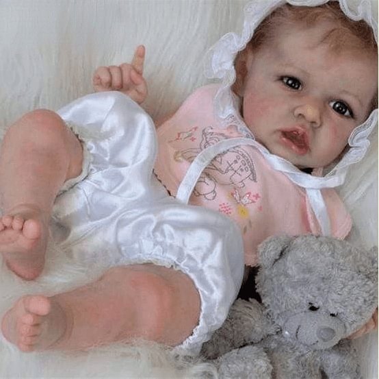 Baby Reborn Doll Under $50 12 inch Erin Realistic Newborn Reborn Baby Doll Girl 2022 -Creativegiftss® - [product_tag]