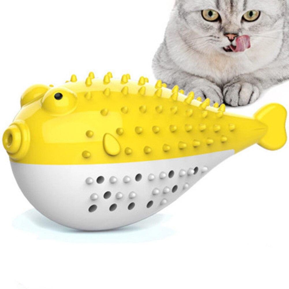 Pet Chew Simulation Fish Catnip Toys - Arlopo