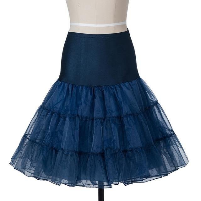 Tutu Skirt Swing Rockabilly Petticoat Underskirt For Wedding Bridal Vintage Dresses-Corachic